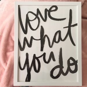 “love what you do” picture
